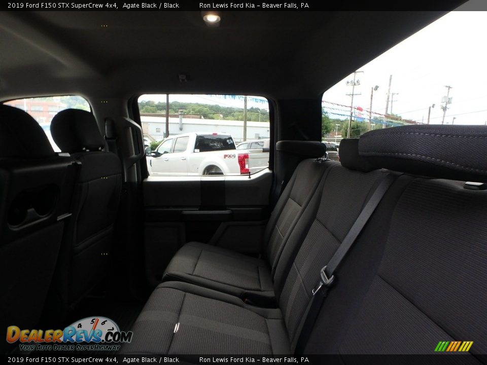 2019 Ford F150 STX SuperCrew 4x4 Agate Black / Black Photo #13