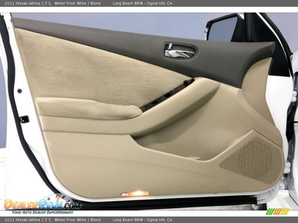 2011 Nissan Altima 2.5 S Winter Frost White / Blond Photo #20