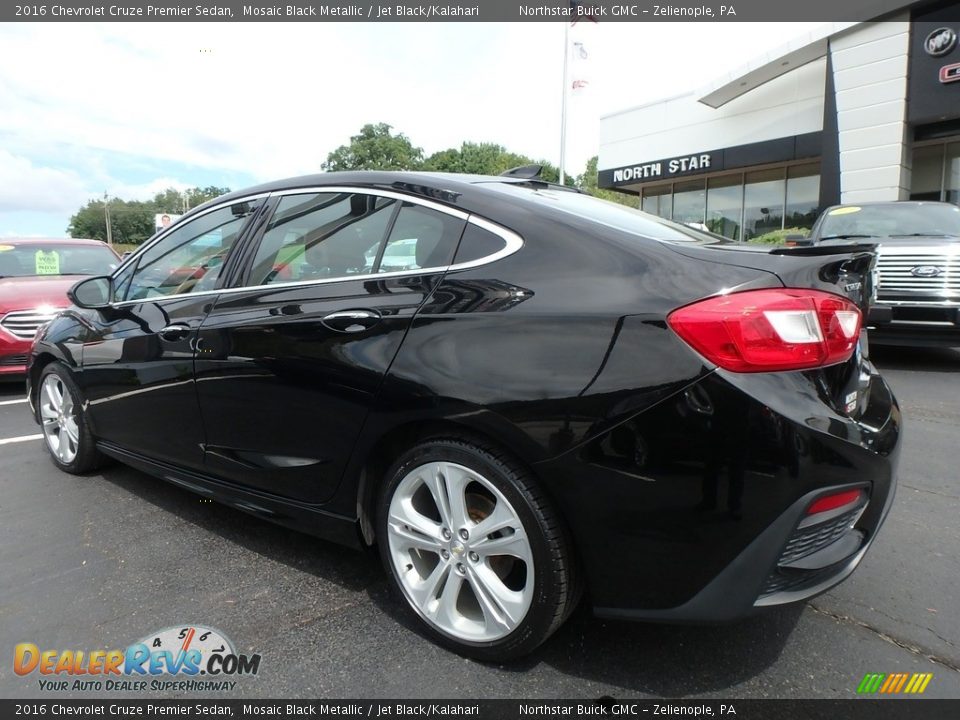 2016 Chevrolet Cruze Premier Sedan Mosaic Black Metallic / Jet Black/Kalahari Photo #11