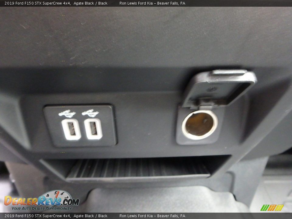2019 Ford F150 STX SuperCrew 4x4 Agate Black / Black Photo #18