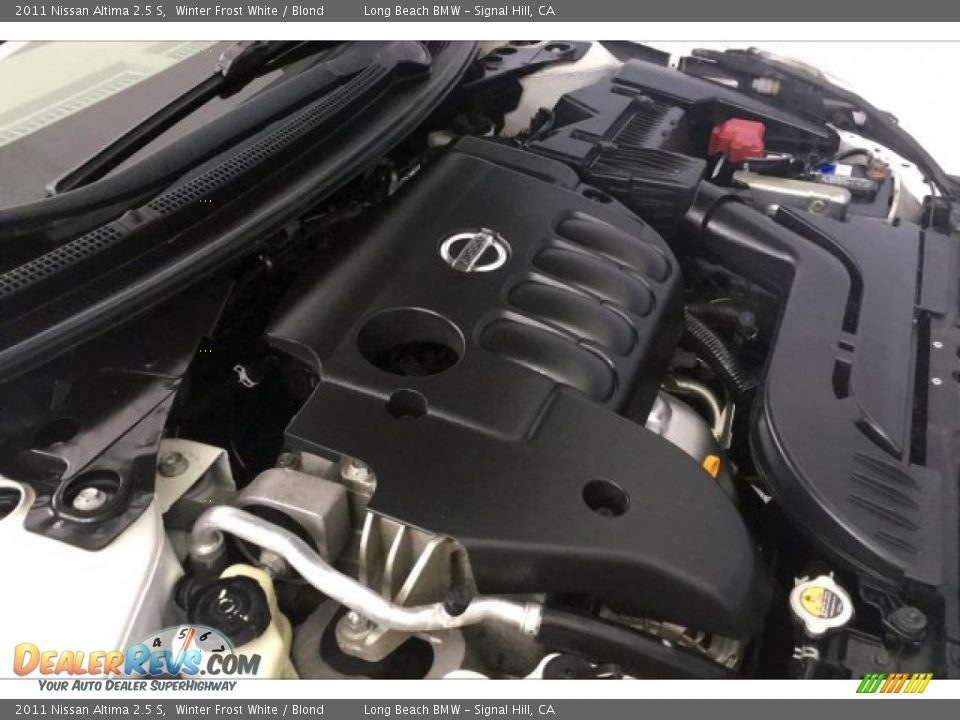2011 Nissan Altima 2.5 S Winter Frost White / Blond Photo #25