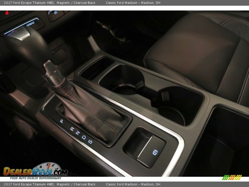 2017 Ford Escape Titanium 4WD Magnetic / Charcoal Black Photo #16