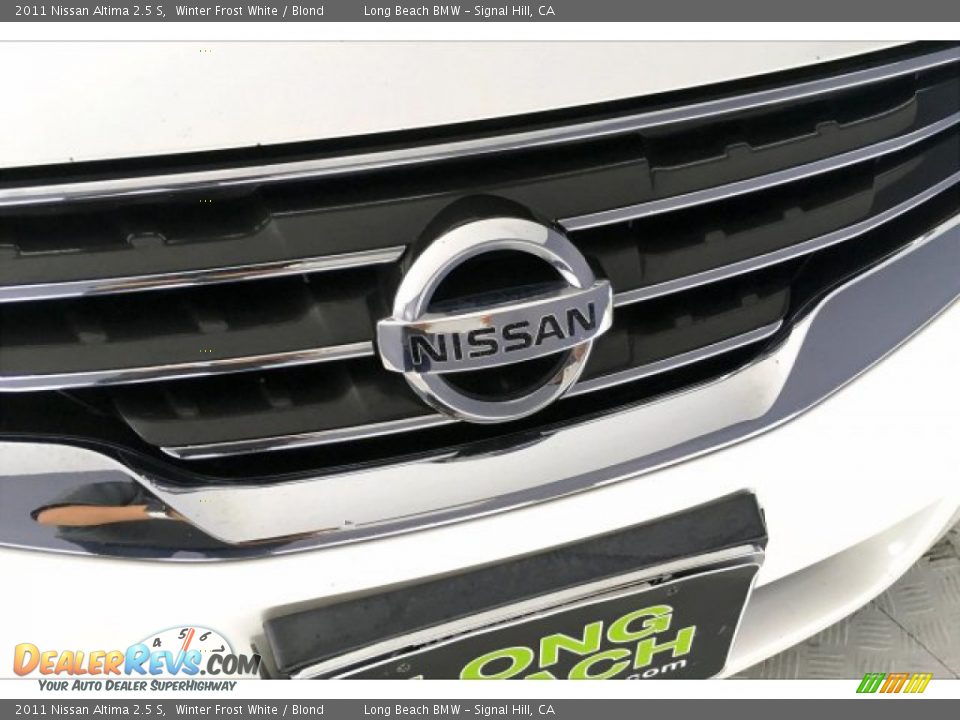 2011 Nissan Altima 2.5 S Winter Frost White / Blond Photo #27