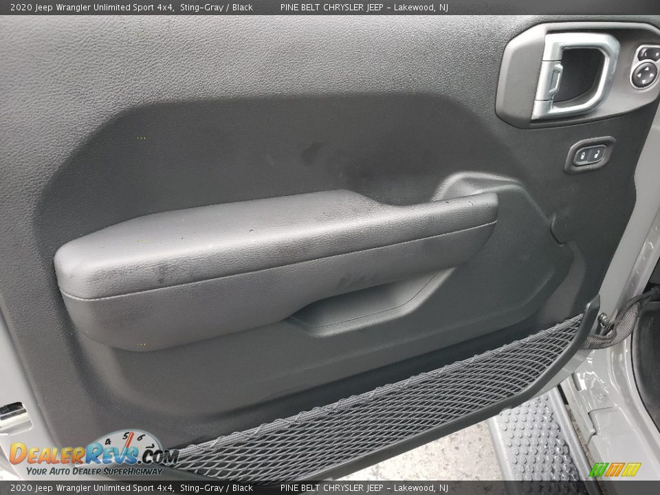 2020 Jeep Wrangler Unlimited Sport 4x4 Sting-Gray / Black Photo #8