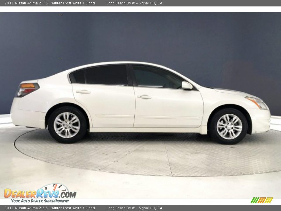 2011 Nissan Altima 2.5 S Winter Frost White / Blond Photo #29