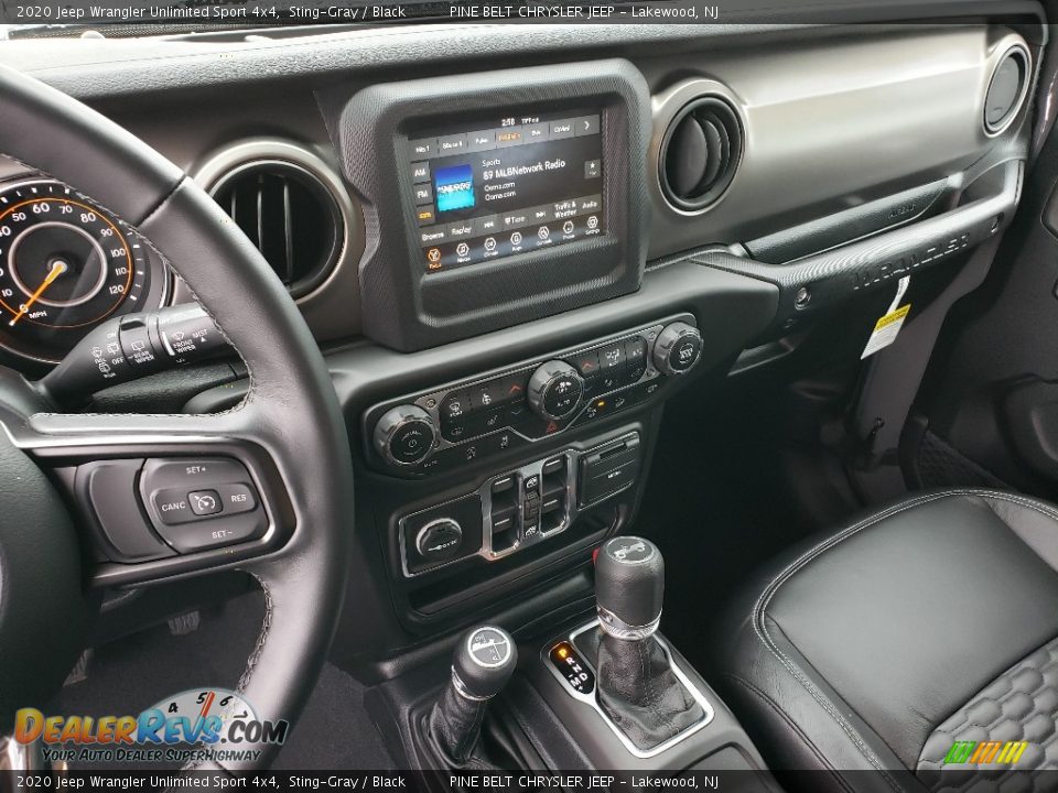 2020 Jeep Wrangler Unlimited Sport 4x4 Sting-Gray / Black Photo #10