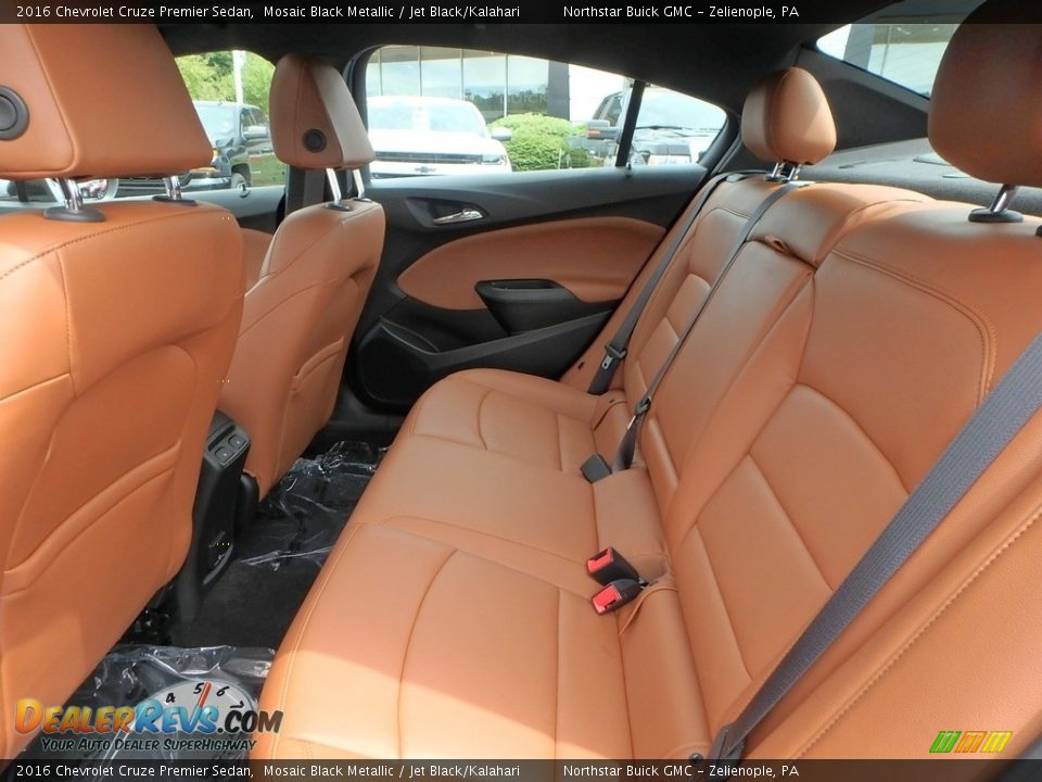 2016 Chevrolet Cruze Premier Sedan Mosaic Black Metallic / Jet Black/Kalahari Photo #18