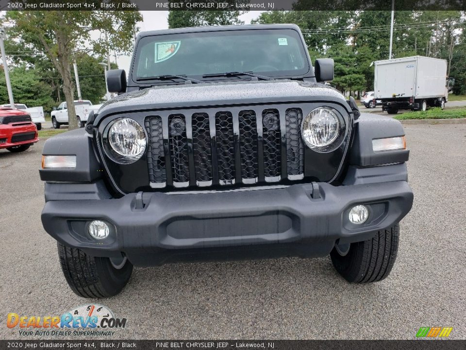 2020 Jeep Gladiator Sport 4x4 Black / Black Photo #2