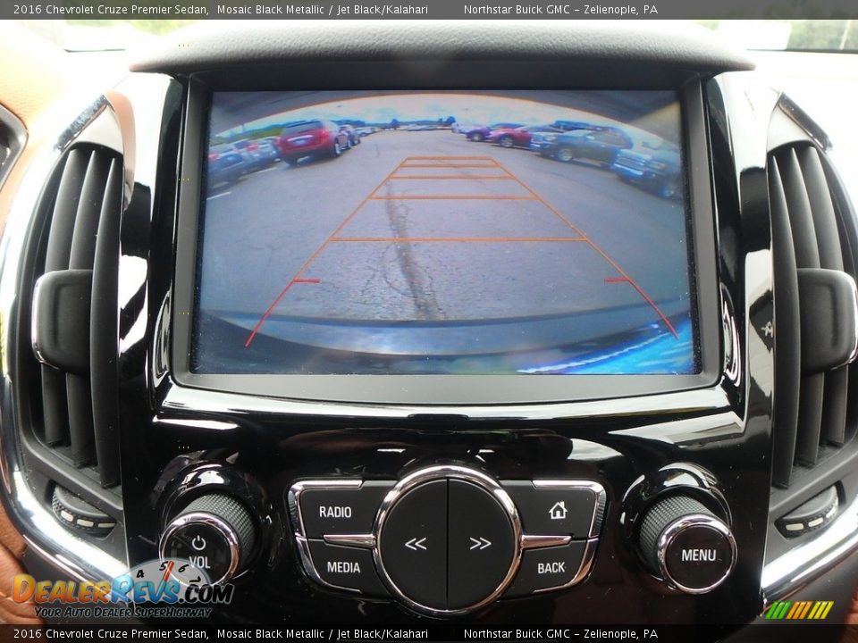 2016 Chevrolet Cruze Premier Sedan Mosaic Black Metallic / Jet Black/Kalahari Photo #29