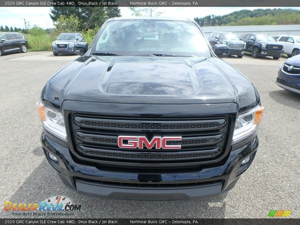 2020 GMC Canyon SLE Crew Cab 4WD Onyx Black / Jet Black Photo #2
