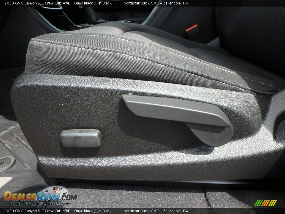 2020 GMC Canyon SLE Crew Cab 4WD Onyx Black / Jet Black Photo #11