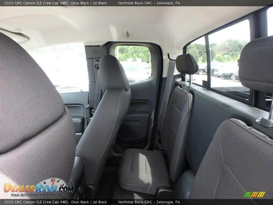 Rear Seat of 2020 GMC Canyon SLE Crew Cab 4WD Photo #13