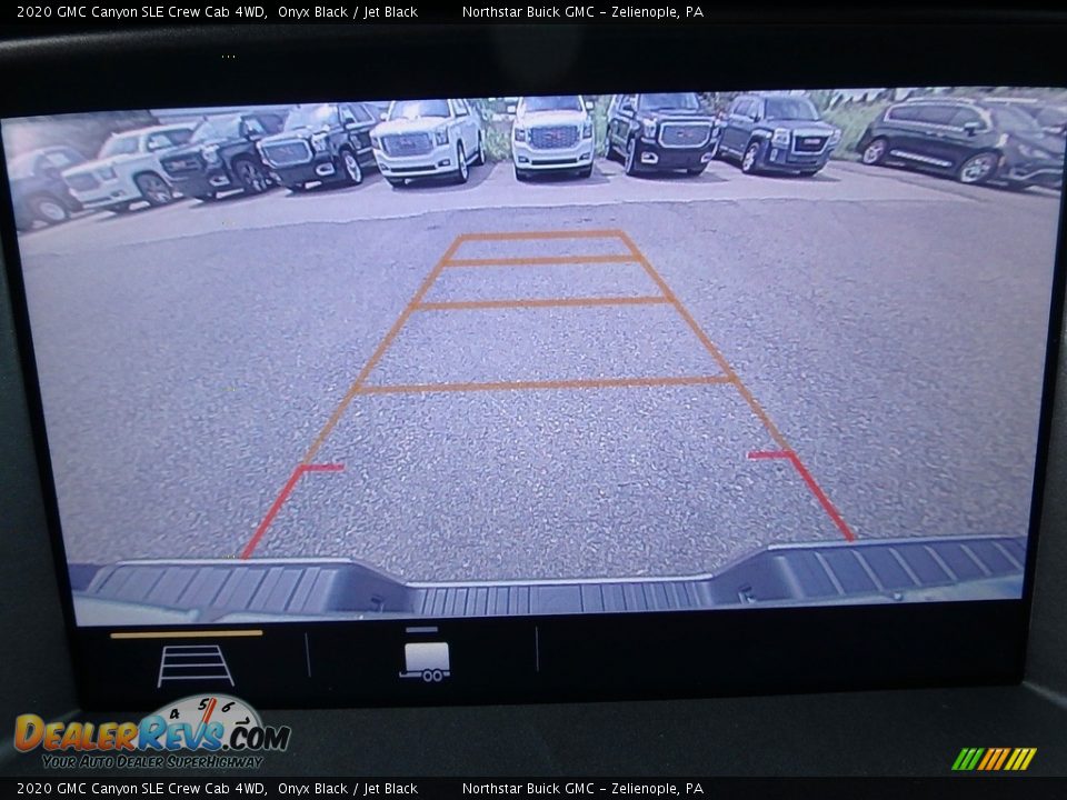 2020 GMC Canyon SLE Crew Cab 4WD Onyx Black / Jet Black Photo #20