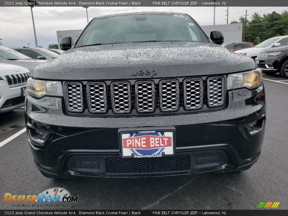 2020 Jeep Grand Cherokee Altitude 4x4 Diamond Black Crystal Pearl / Black Photo #2