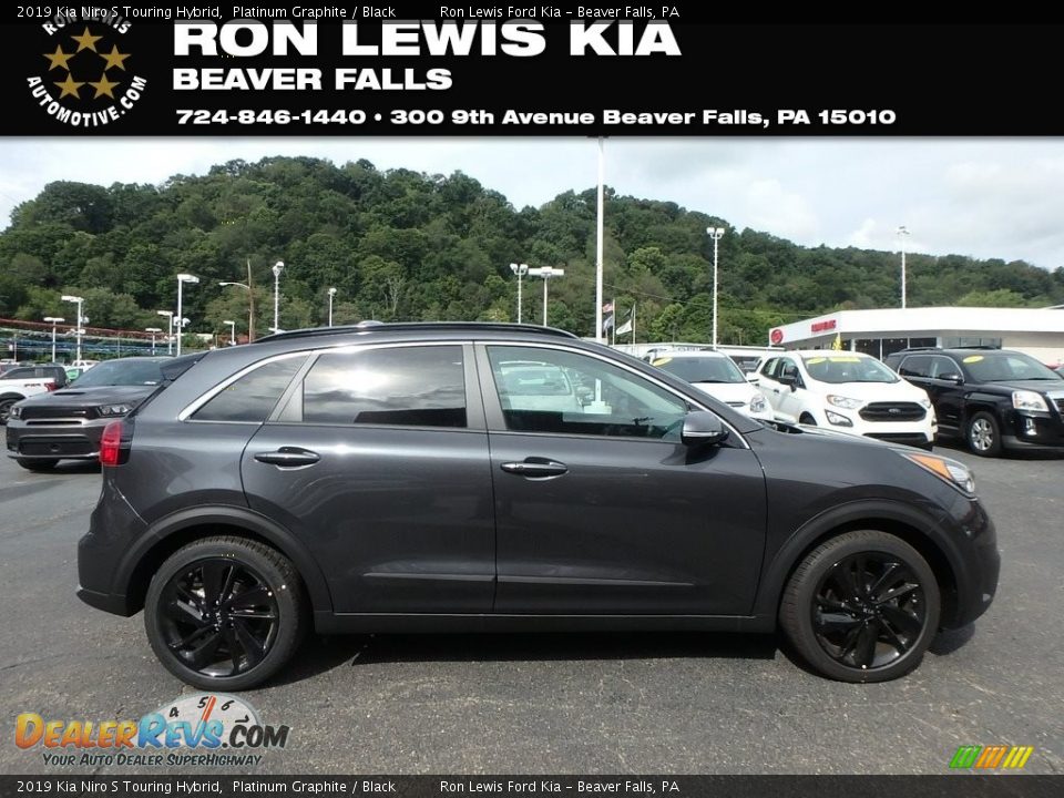 2019 Kia Niro S Touring Hybrid Platinum Graphite / Black Photo #1