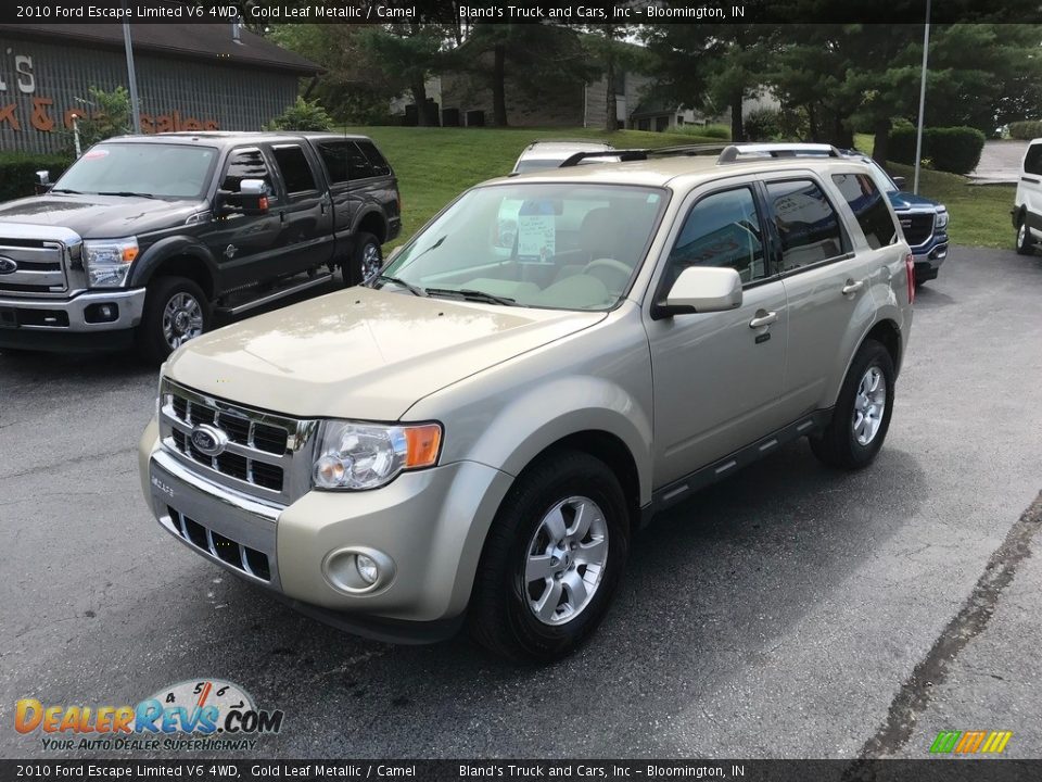 2010 Ford Escape Limited V6 4WD Gold Leaf Metallic / Camel Photo #2