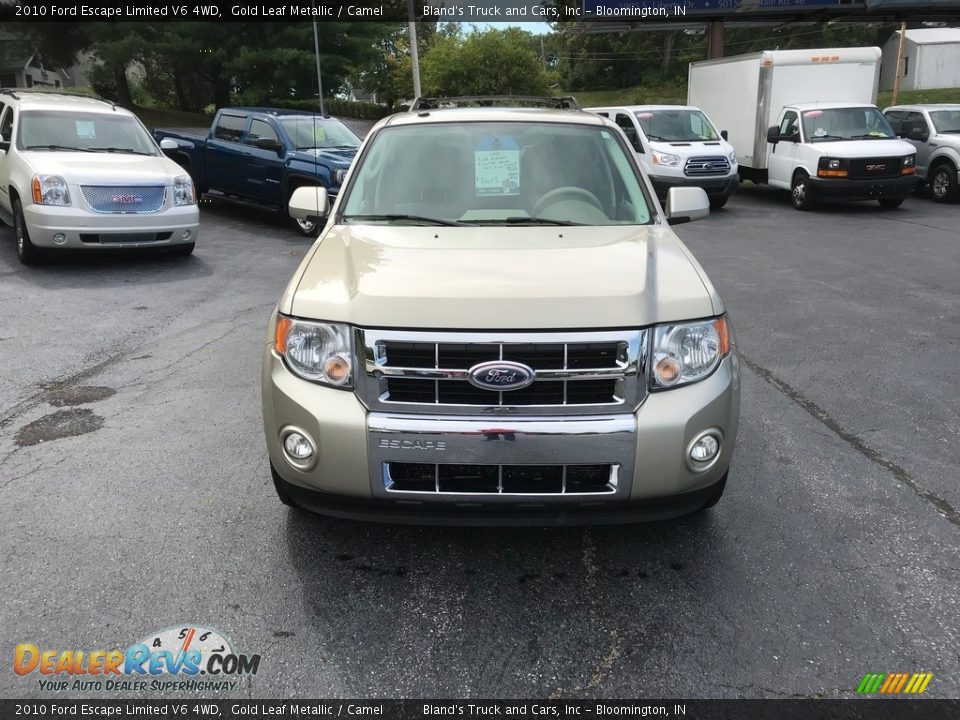 2010 Ford Escape Limited V6 4WD Gold Leaf Metallic / Camel Photo #3