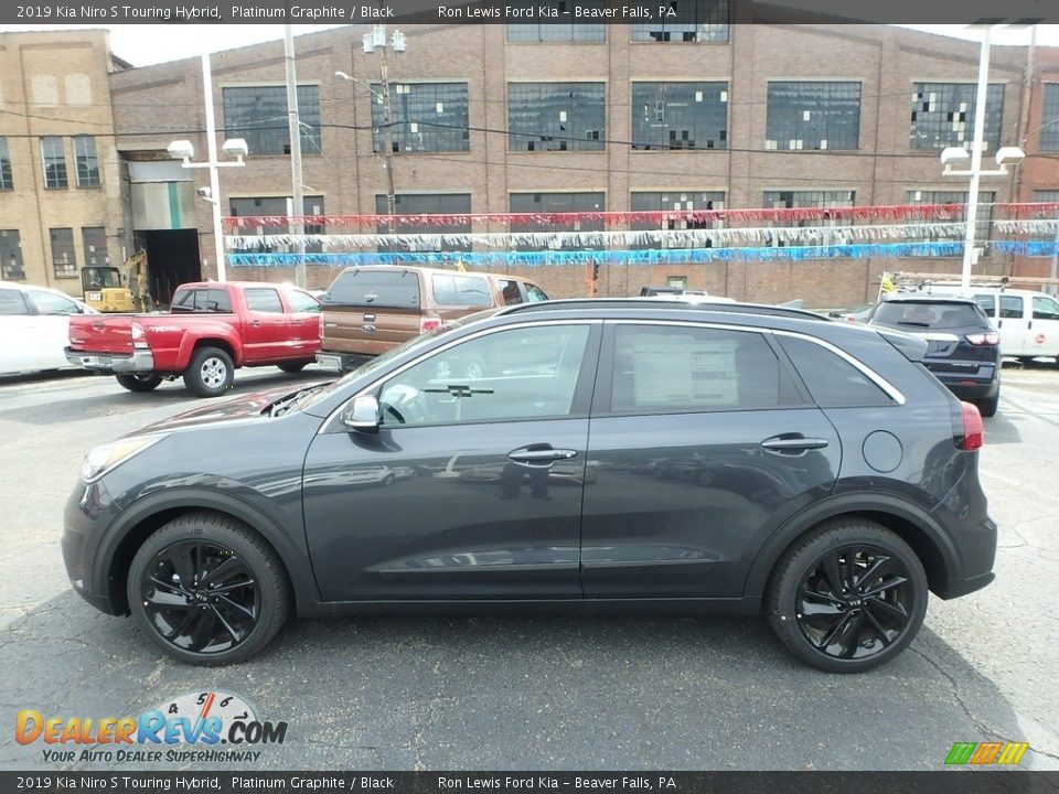 Platinum Graphite 2019 Kia Niro S Touring Hybrid Photo #6