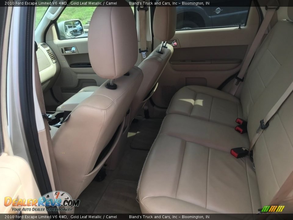 2010 Ford Escape Limited V6 4WD Gold Leaf Metallic / Camel Photo #12