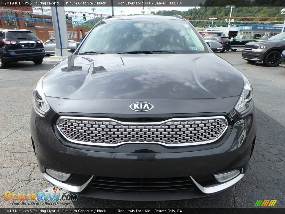 2019 Kia Niro S Touring Hybrid Platinum Graphite / Black Photo #8