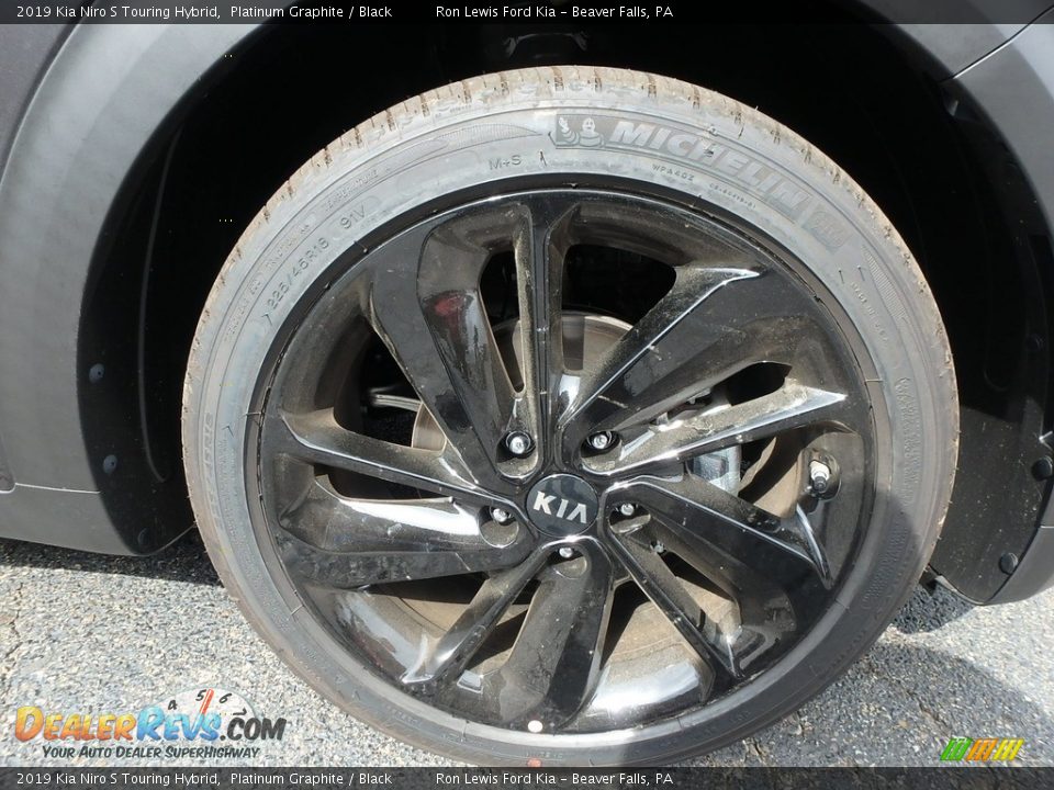 2019 Kia Niro S Touring Hybrid Platinum Graphite / Black Photo #10