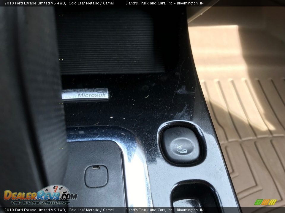 2010 Ford Escape Limited V6 4WD Gold Leaf Metallic / Camel Photo #21