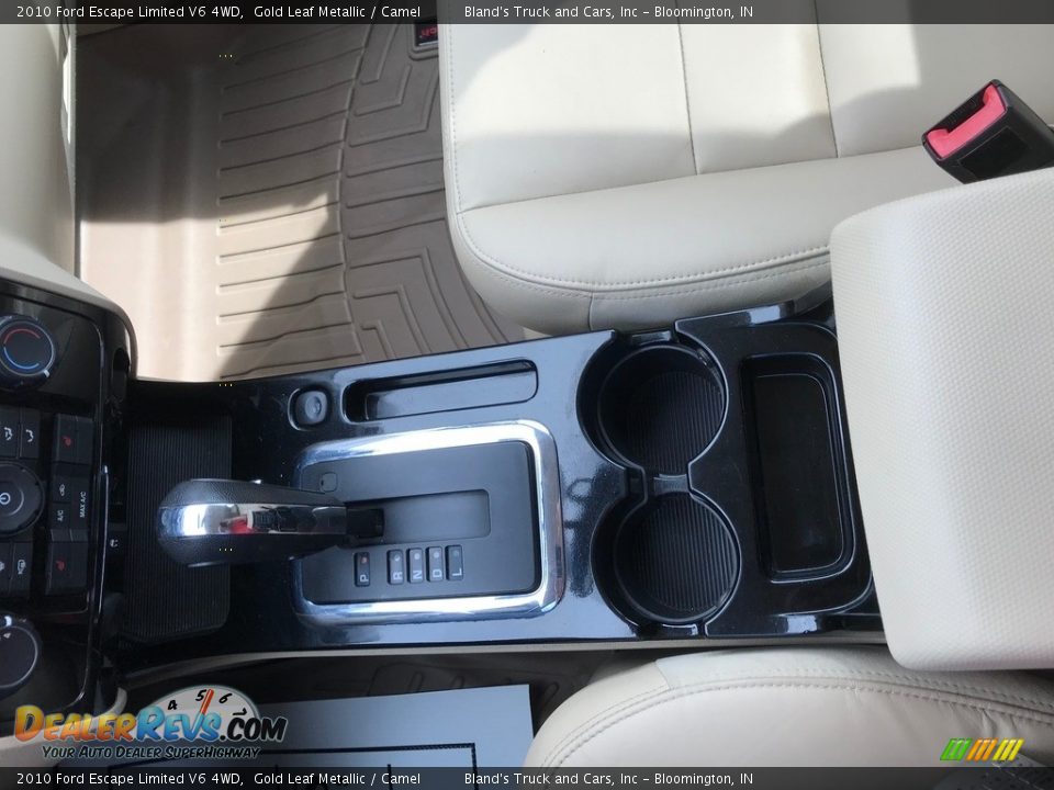 2010 Ford Escape Limited V6 4WD Gold Leaf Metallic / Camel Photo #22