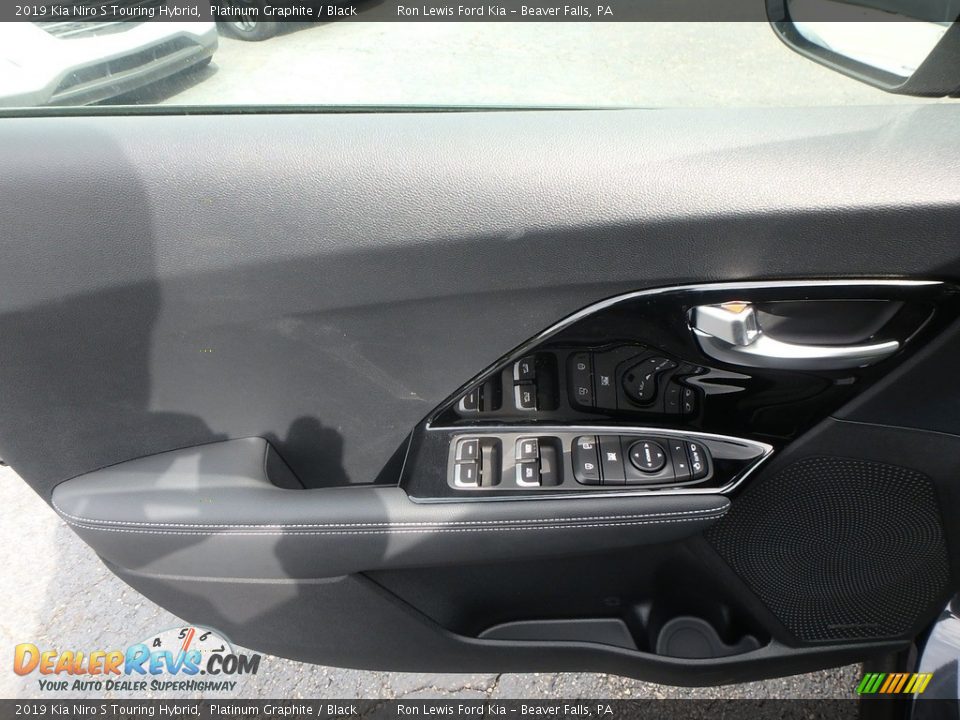 2019 Kia Niro S Touring Hybrid Platinum Graphite / Black Photo #17