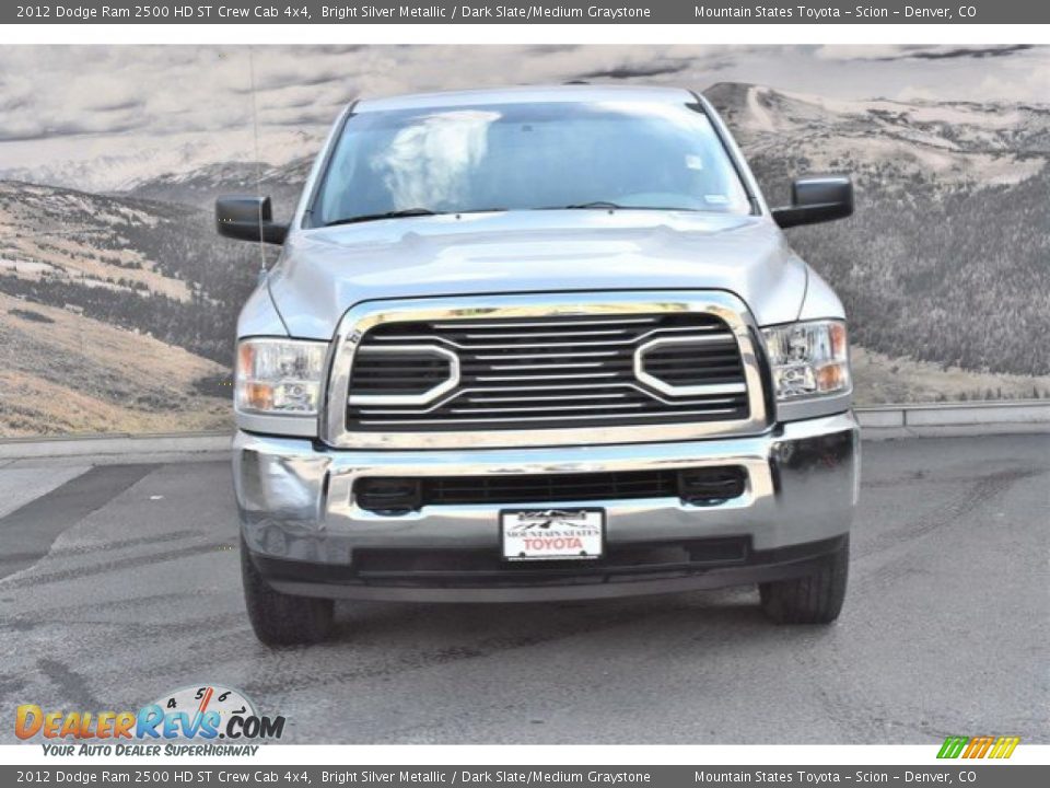 2012 Dodge Ram 2500 HD ST Crew Cab 4x4 Bright Silver Metallic / Dark Slate/Medium Graystone Photo #4