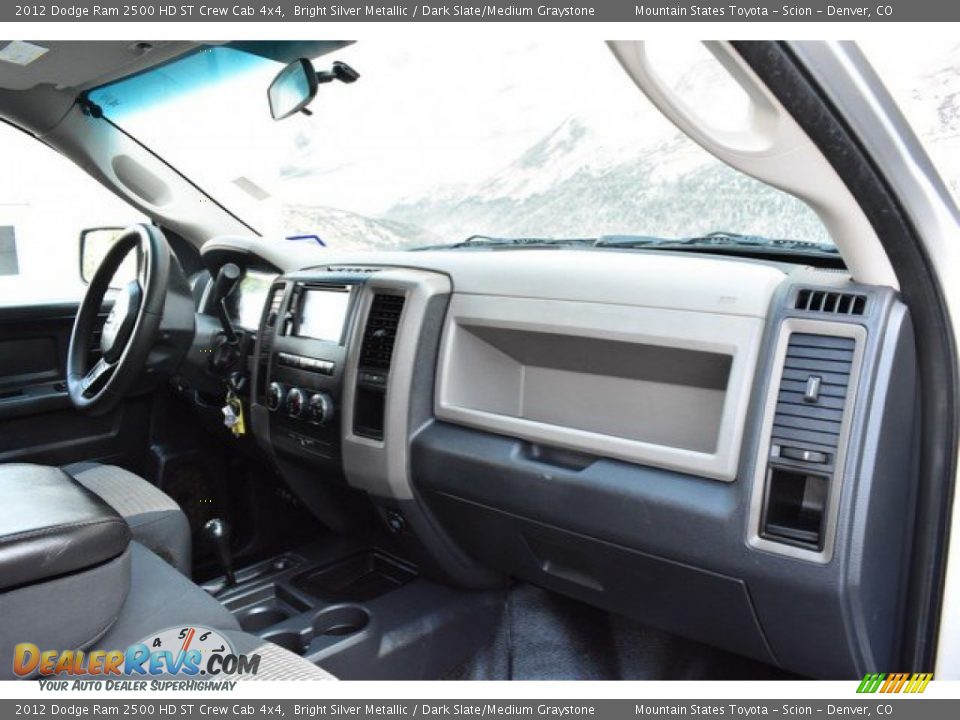 2012 Dodge Ram 2500 HD ST Crew Cab 4x4 Bright Silver Metallic / Dark Slate/Medium Graystone Photo #16