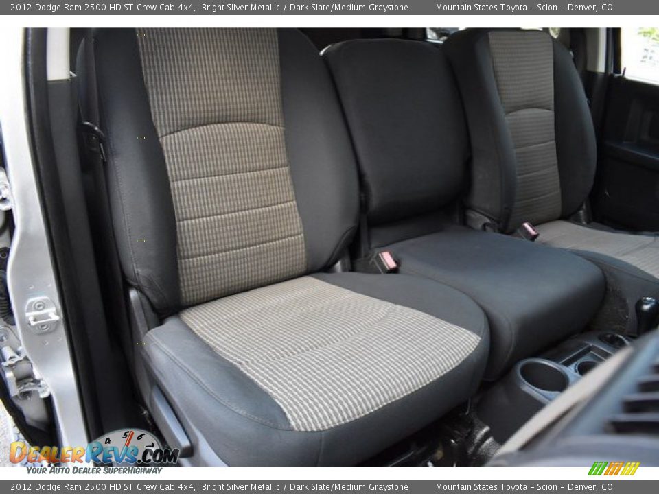 2012 Dodge Ram 2500 HD ST Crew Cab 4x4 Bright Silver Metallic / Dark Slate/Medium Graystone Photo #18