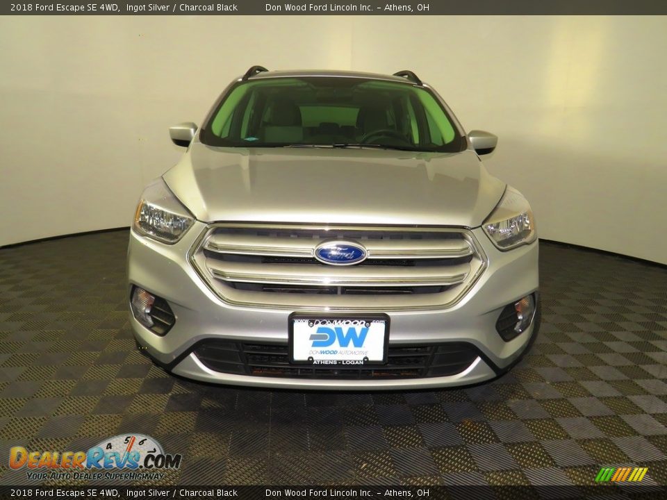 2018 Ford Escape SE 4WD Ingot Silver / Charcoal Black Photo #5