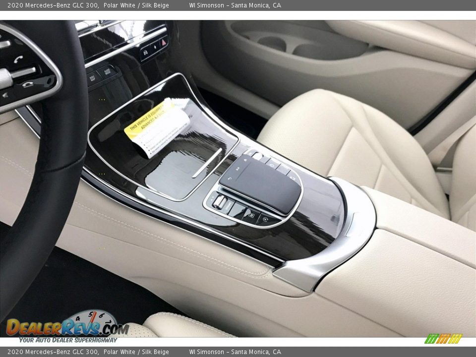 2020 Mercedes-Benz GLC 300 Polar White / Silk Beige Photo #7