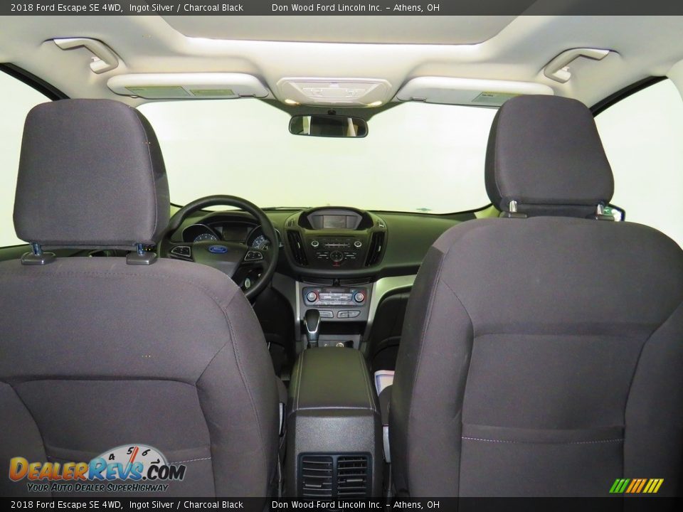 2018 Ford Escape SE 4WD Ingot Silver / Charcoal Black Photo #14