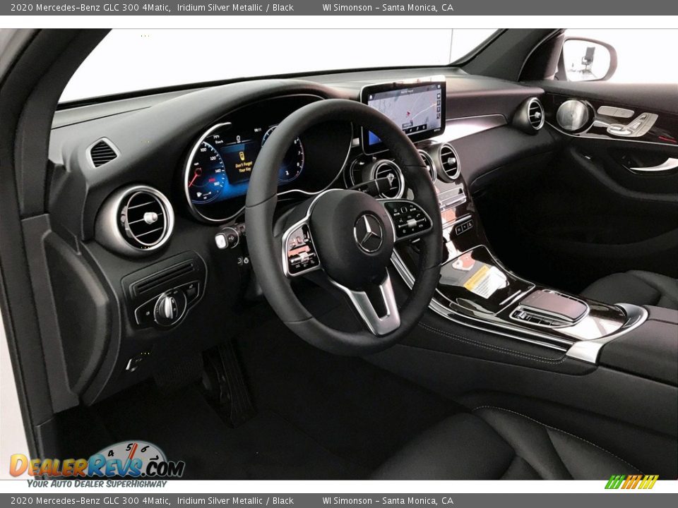 2020 Mercedes-Benz GLC 300 4Matic Iridium Silver Metallic / Black Photo #4