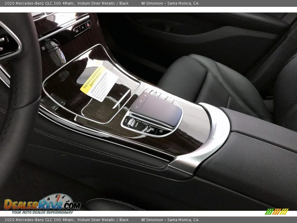 2020 Mercedes-Benz GLC 300 4Matic Iridium Silver Metallic / Black Photo #7