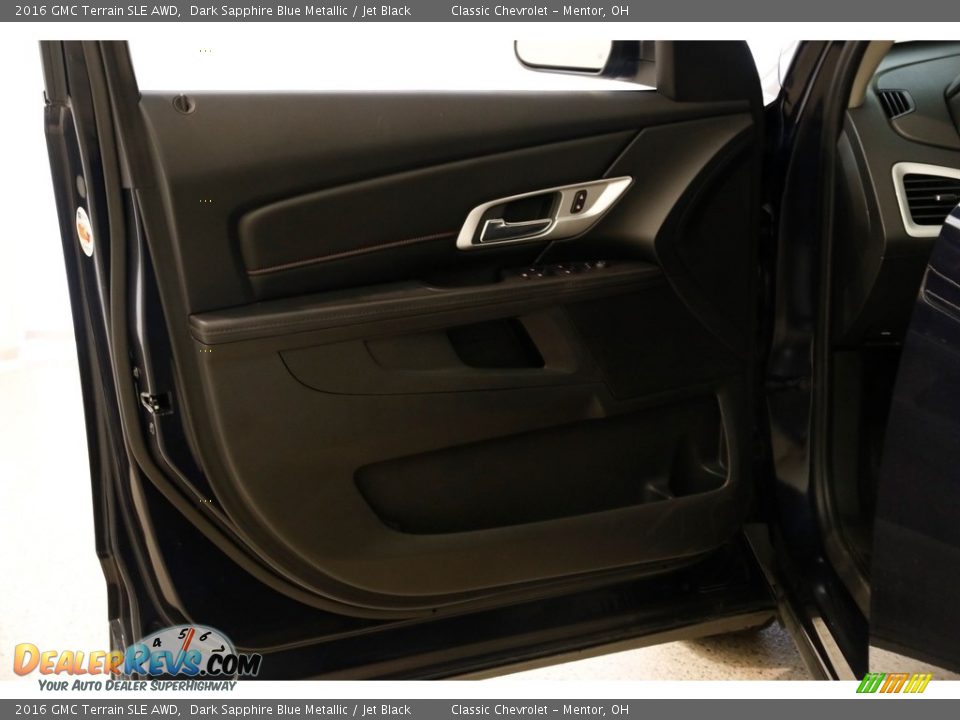 2016 GMC Terrain SLE AWD Dark Sapphire Blue Metallic / Jet Black Photo #4