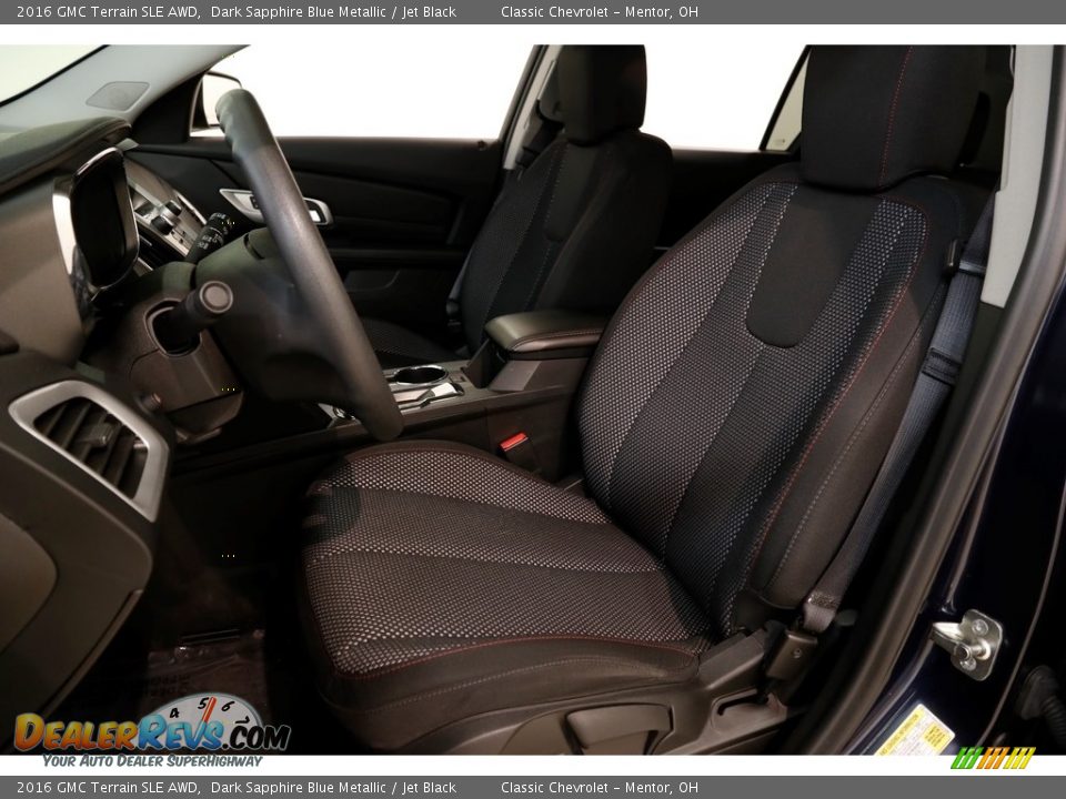 2016 GMC Terrain SLE AWD Dark Sapphire Blue Metallic / Jet Black Photo #5
