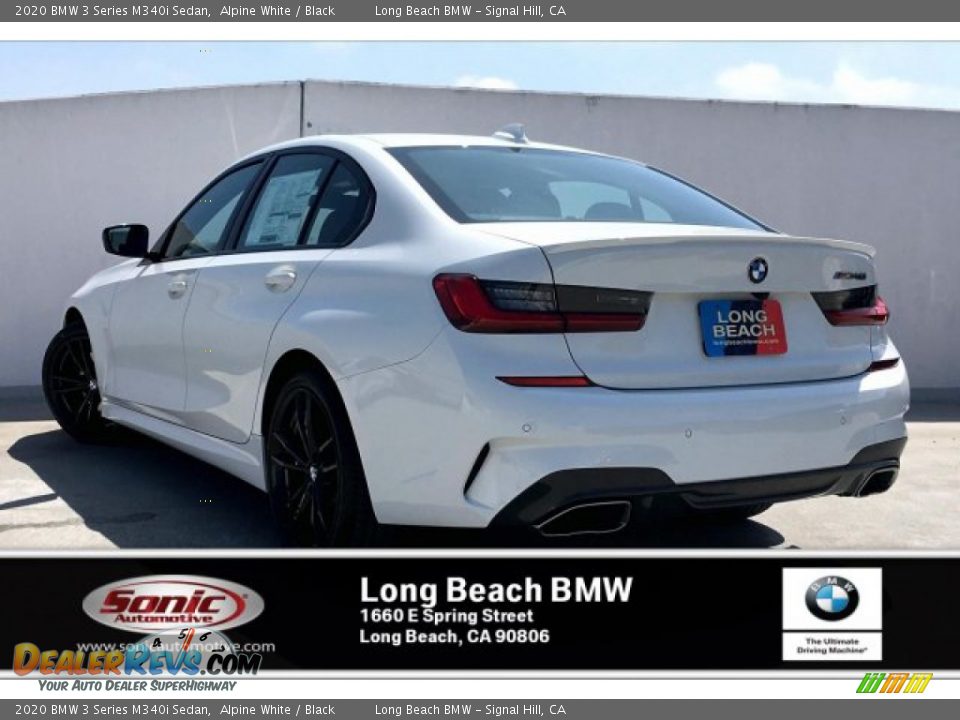 2020 BMW 3 Series M340i Sedan Alpine White / Black Photo #2