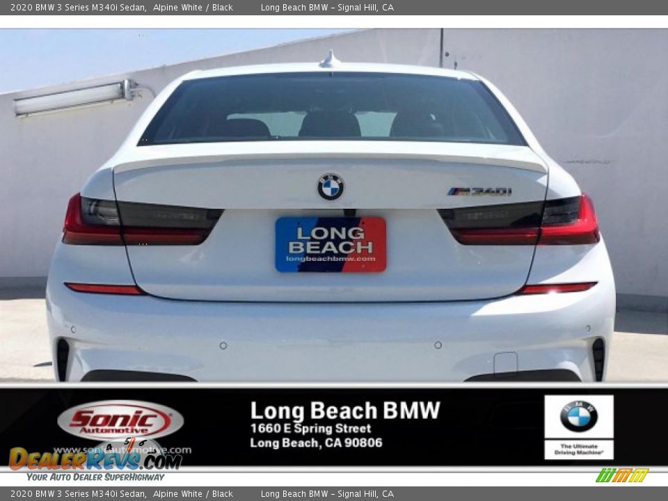 2020 BMW 3 Series M340i Sedan Alpine White / Black Photo #3