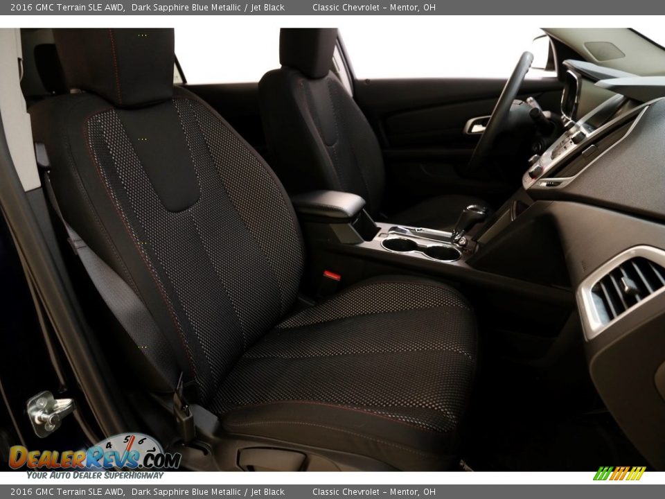 2016 GMC Terrain SLE AWD Dark Sapphire Blue Metallic / Jet Black Photo #13
