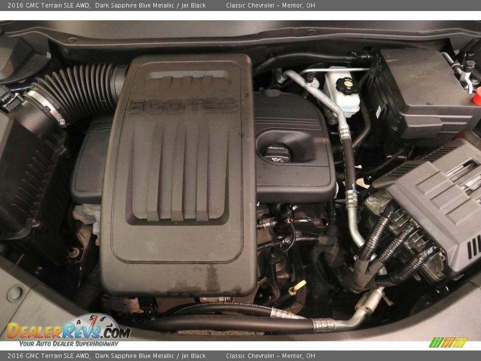 2016 GMC Terrain SLE AWD Dark Sapphire Blue Metallic / Jet Black Photo #17