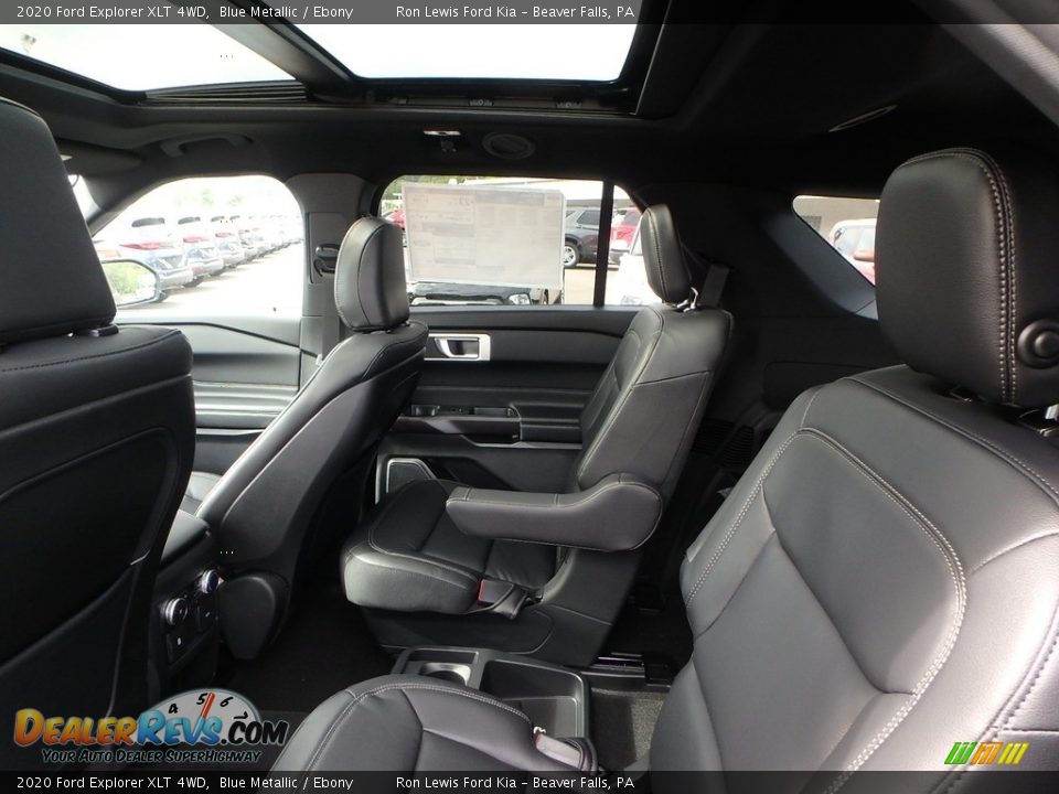 Rear Seat of 2020 Ford Explorer XLT 4WD Photo #15