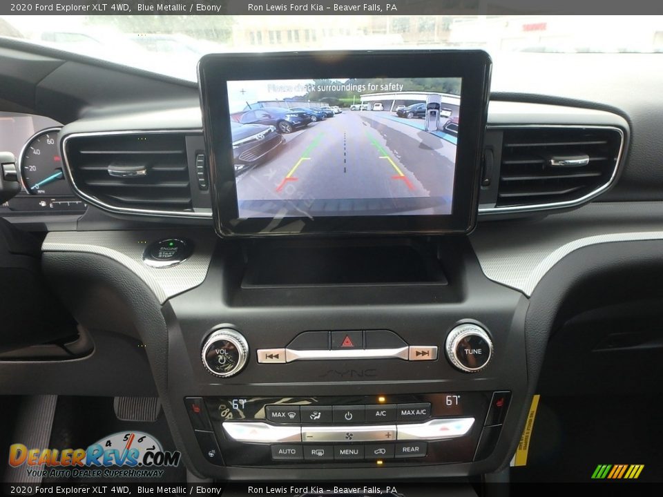 2020 Ford Explorer XLT 4WD Blue Metallic / Ebony Photo #19