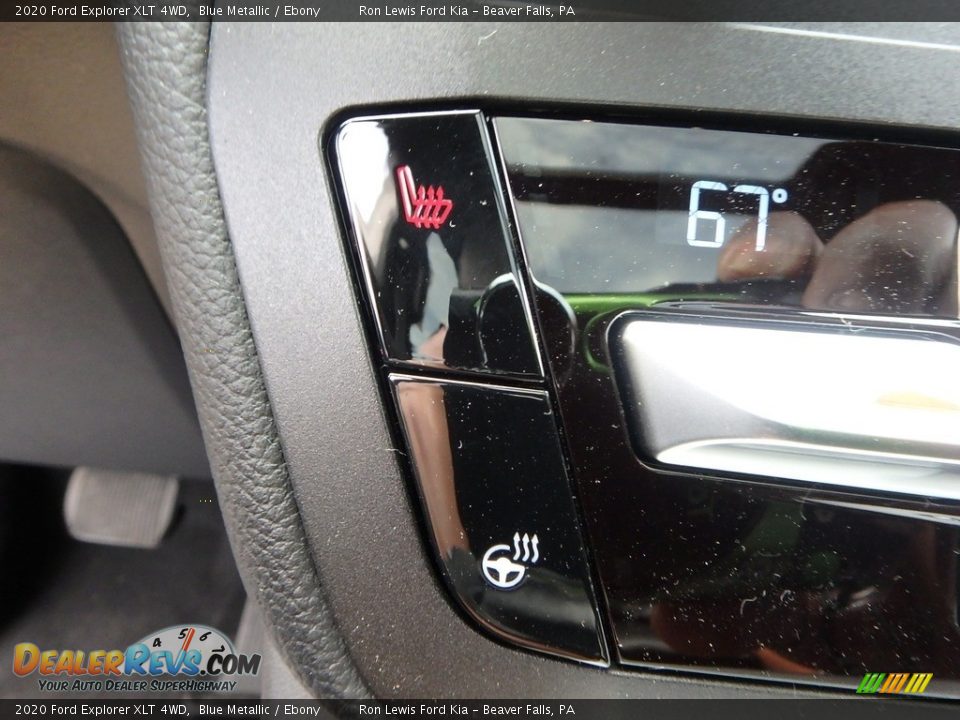 2020 Ford Explorer XLT 4WD Blue Metallic / Ebony Photo #20