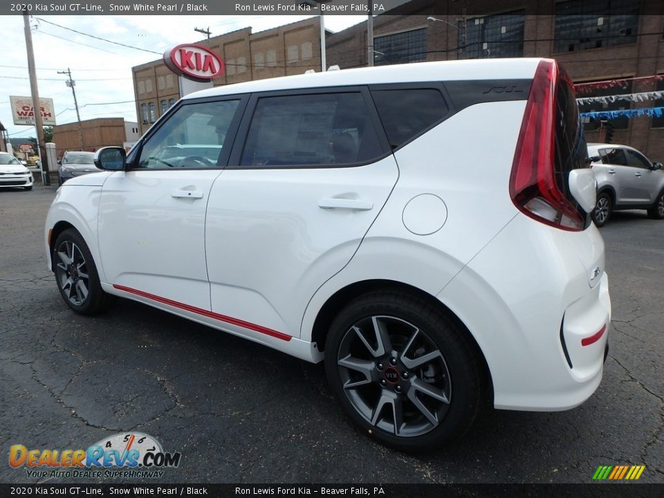 2020 Kia Soul GT-Line Snow White Pearl / Black Photo #5