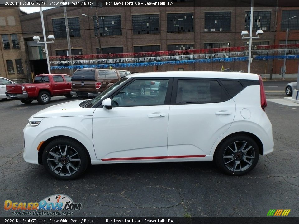 Snow White Pearl 2020 Kia Soul GT-Line Photo #6