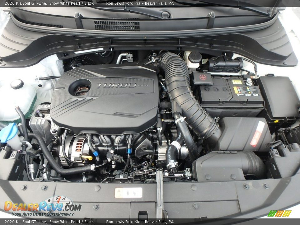 2020 Kia Soul GT-Line 1.6 Liter Turbocharged DOHC 16-Valve CVVT 4 Cylinder Engine Photo #9