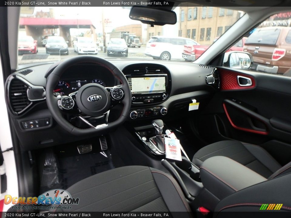 Black Interior - 2020 Kia Soul GT-Line Photo #15