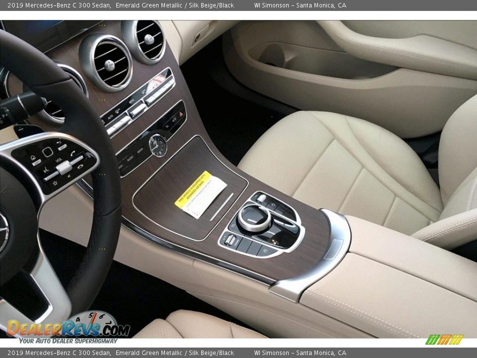 2019 Mercedes-Benz C 300 Sedan Emerald Green Metallic / Silk Beige/Black Photo #7
